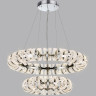 Люстра ODEON LIGHT MIRAGE L-VISION ODL24 455 LED 230W 4000K 15663лм металл акрил, хром 5029/230L