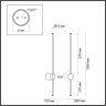 Настенный светильник ODEON LIGHT FILLINI 4335/18WGY (МЕЛКИЕ ДЕФЕКТЫ)