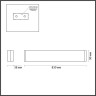 Настенный светильник ODEON LIGHT HIGHTECH FRAMANT 4294/30WL
