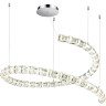 Подвесная люстра ODEON LIGHT L-VISION ODL23 423 4000K 3200Лм SERPA 5010/129L